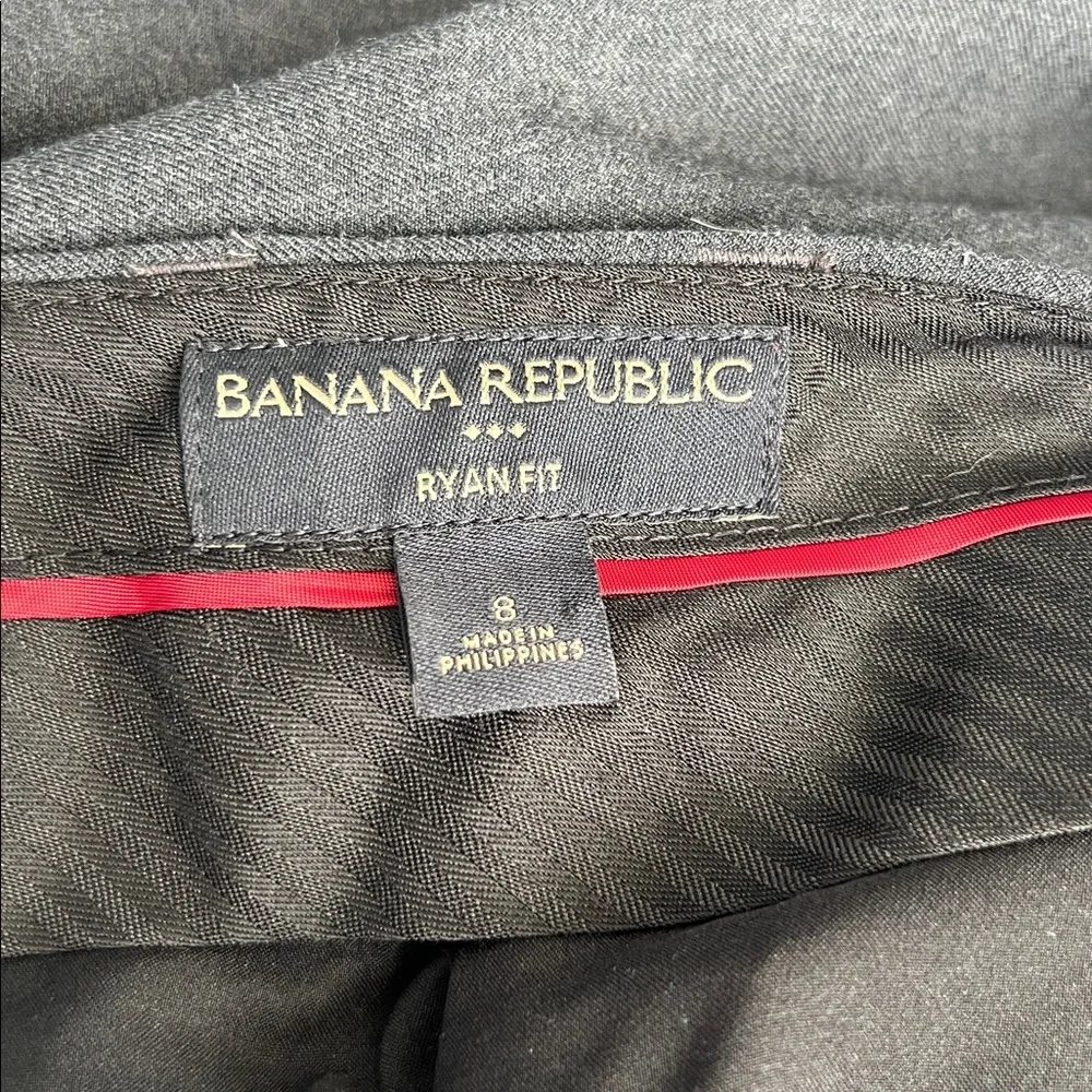 Banana Republic Woman’s Wool Blend “Ryan Fit” Charcoal -SZ: 8 - Picture 5 of 8